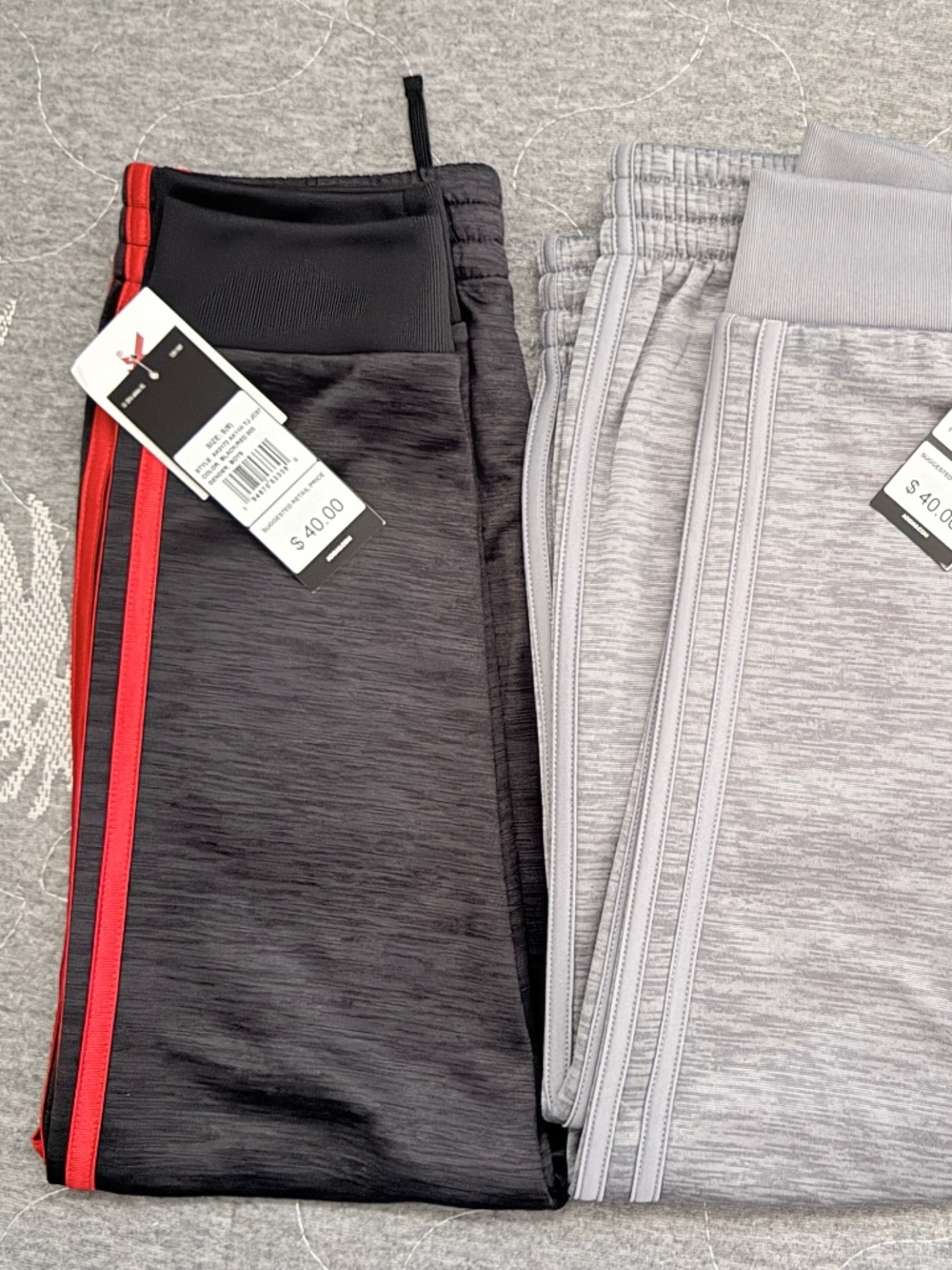 3 Adidas sweatpants NWT Size 8